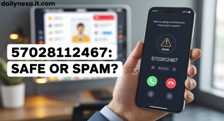 5702812467: Who Is Calling and Is This Number Safe or Spam?
