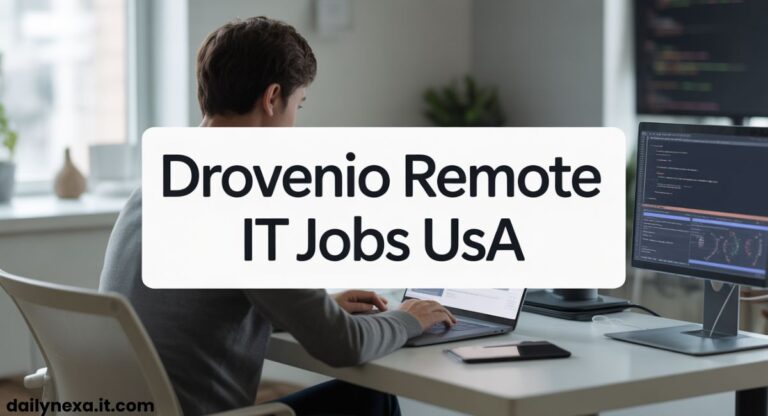 Drovenio Remote IT Jobs USA: How to Find High-Paying Tech Roles from Anywhere